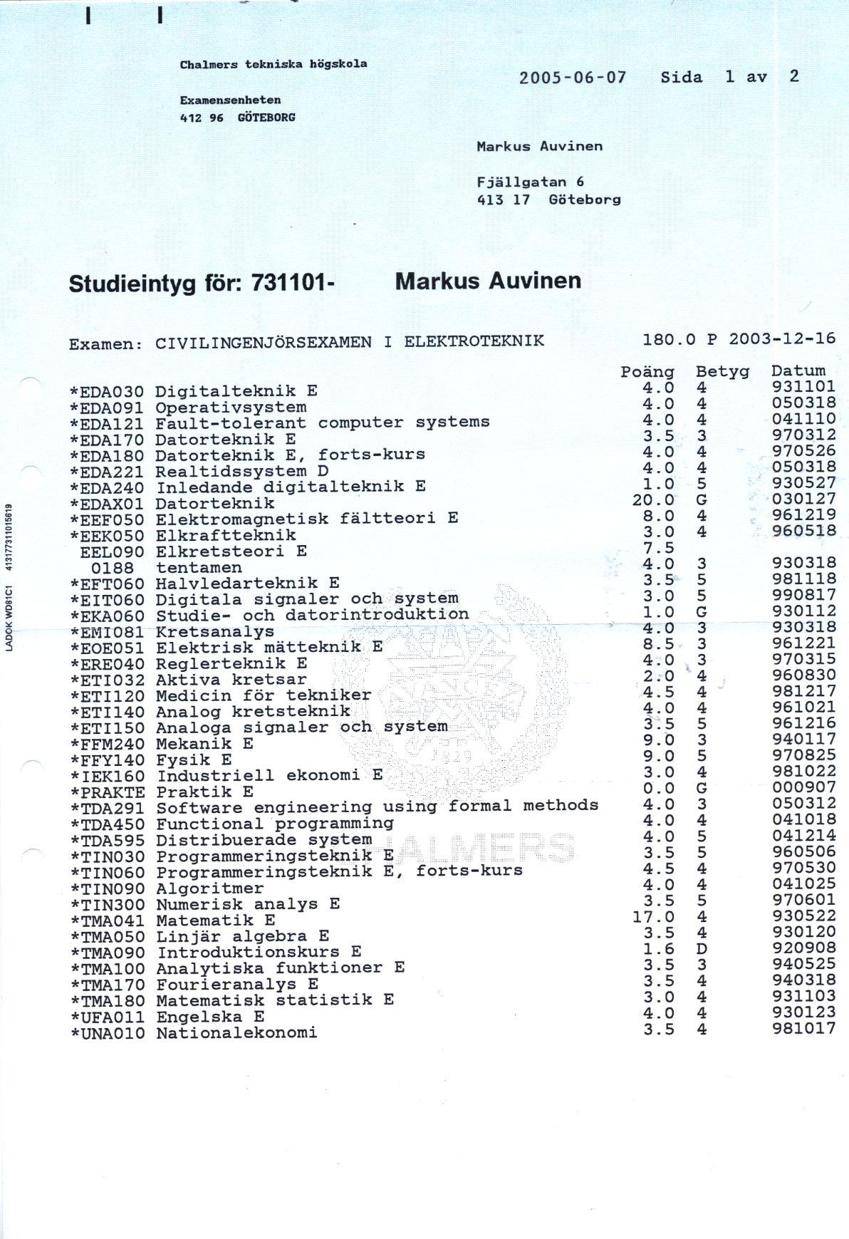 Chalmers grades (page 1, jpg)
